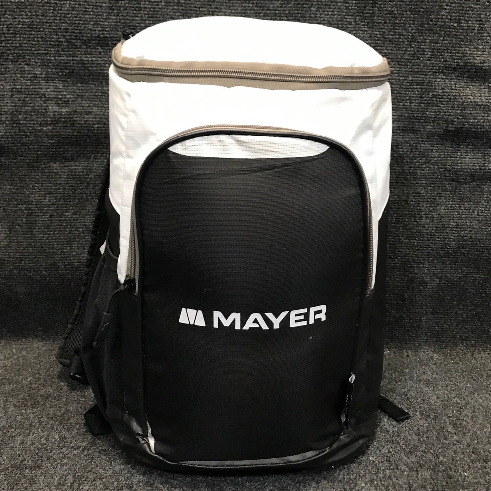 Titan Deep Freeze Leed’s Black/White Mayer Branded‎ Cooler Backpack Travel Bag